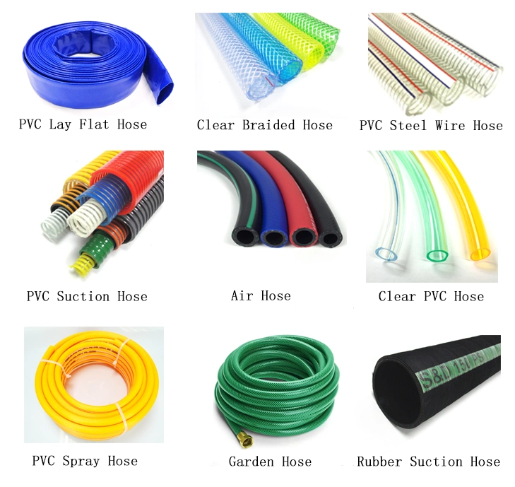 High Quality Lay Flat Water Hose Agriculture Drainage Irrigation PVC Layflat Hose