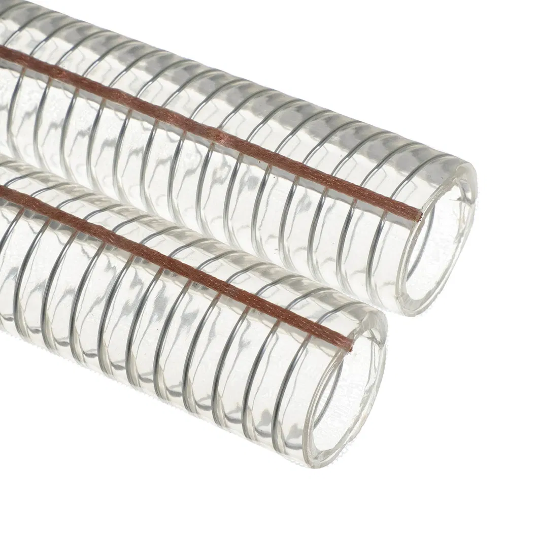 Customized PVC Clear Steel Wire Hose Spring Hose